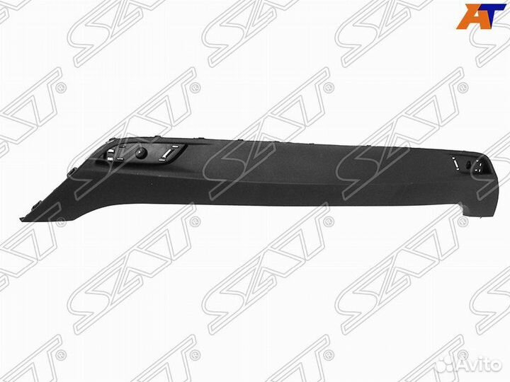 Бампер задний chevrolet spark 10- /ravon R2 16- ни