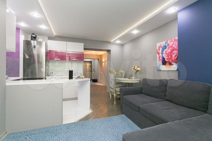 3-к. квартира, 69,1 м², 13/16 эт.