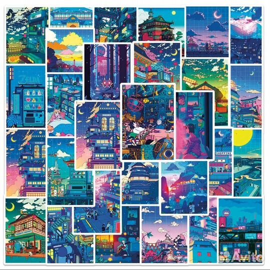 Наклейки/стикеры 1/6