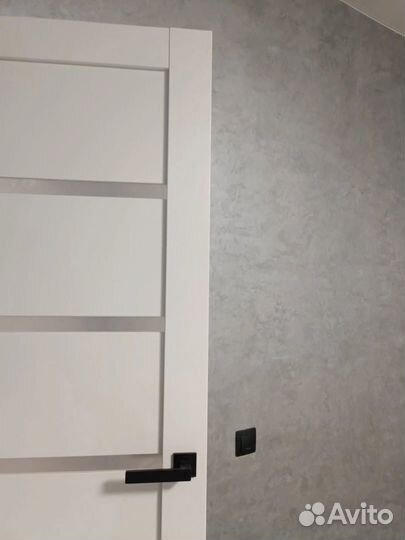 Дверь межкомнатная белая