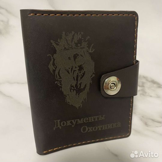 Обложка для охотничьих документов