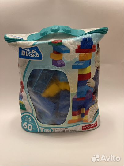 Lego duplo mega bloks 56 штук