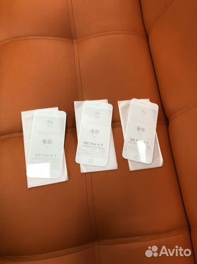 Защитное стекло 6D White iPhone 7/8/SE 2020