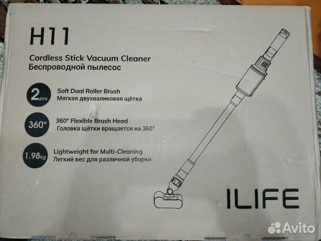 Беспроводной пылесос ilife H11 (Новый)