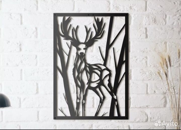 Картина из металла