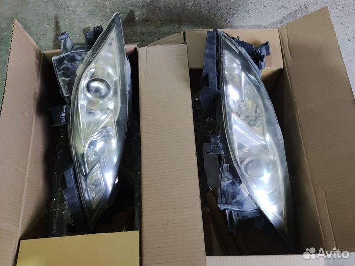 Фары на mazda 6 gg