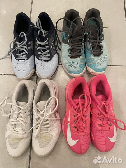 Кроссовки тенисные nike 37