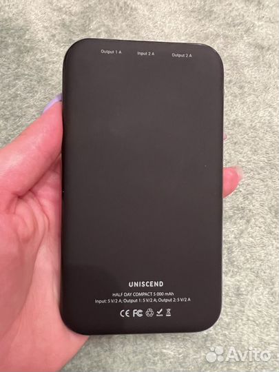 Повербанк 5000 mAh + флешка