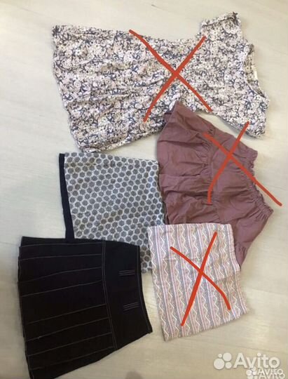 Вещи на девочку 128-140 рост пакетом