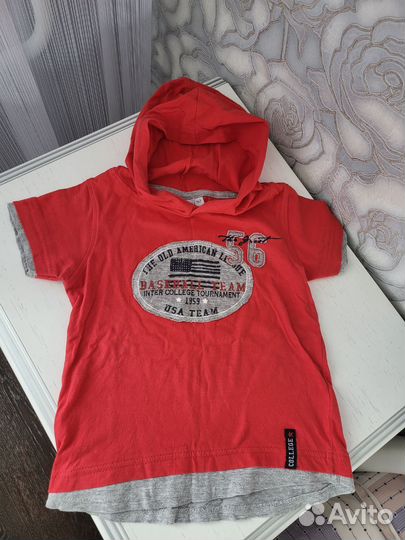 Футболка на мальчика 92