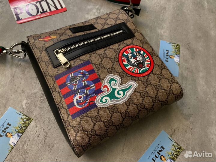 Сумка Gucci GG Supreme мужская