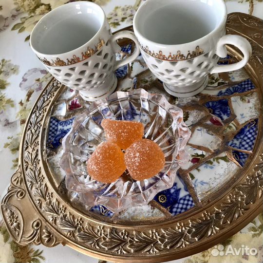 Чашки, кофейник Корея