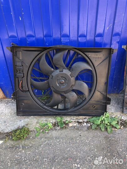 Вентилятор охлаждения Mercedes benz w211 e 211