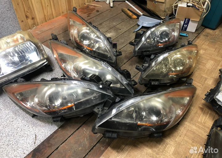 Фара Mazda 3 BL Мазда 3 бл галоген 2008 2009 2010