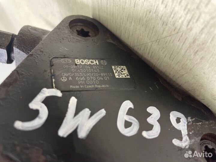 Тнвд Mercedes Vito Viano W 639