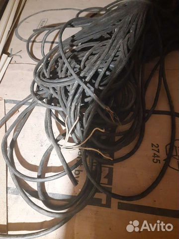 Медный кабель 4 жильный 1,5 мм