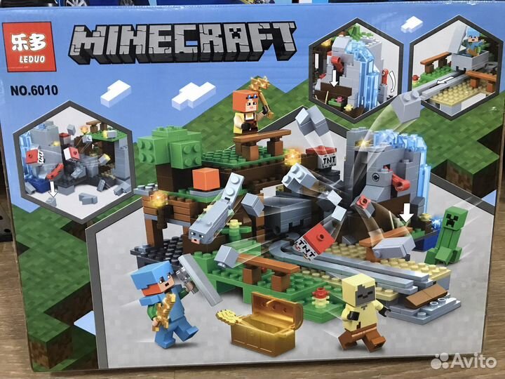 Игрушка Ферма конструктор майнкрафт 423