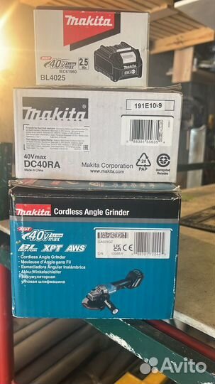 Беспроводная болгарка Makita