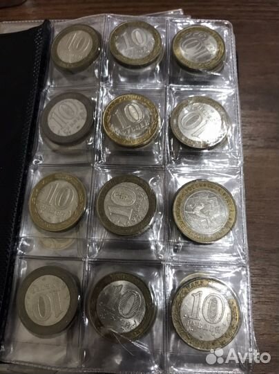Вся колекция 10руб монет