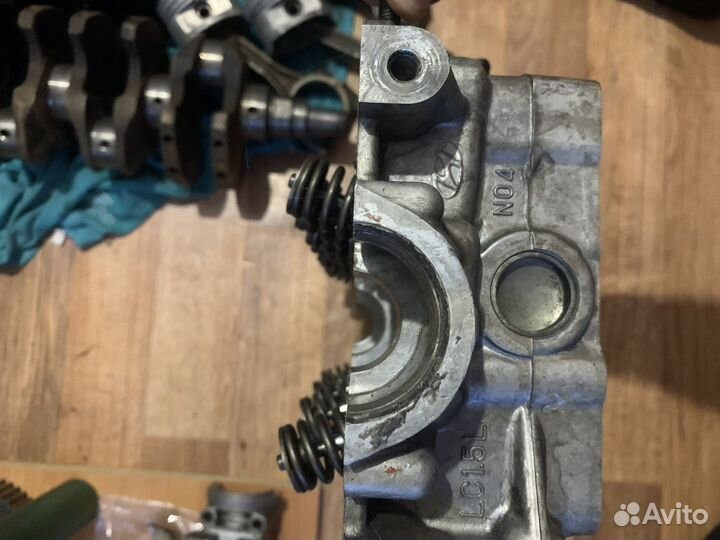 Головка блока цилиндров hyundai accent 12 кл