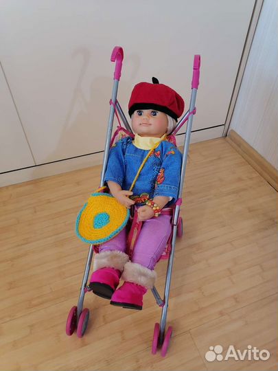 Кукла с коляской (с одеждой и аксессуарами)