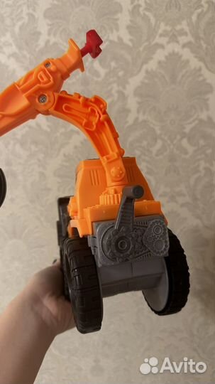 Play doh трактор