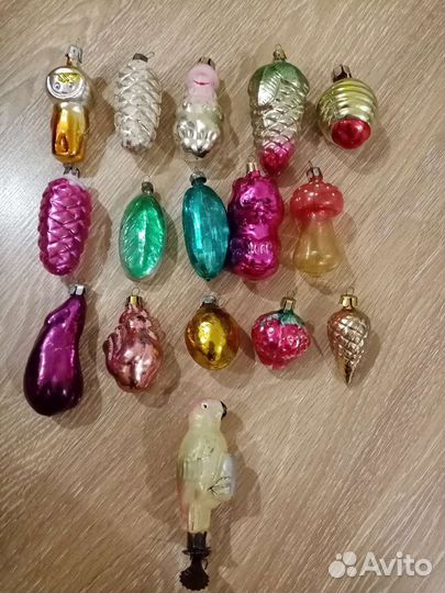 Ёлочные игрушки ссср. Гирлянда СССР
