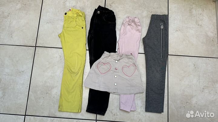 Вещи пакетом 116-122 zara, hm и другие