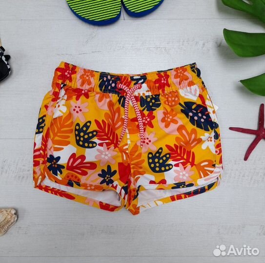 Ч13 Пляжные шорты, купальники для девочек C&A,сток