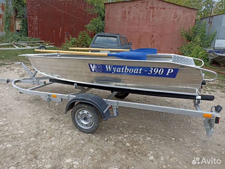 WyatBoat 390 с вëслами