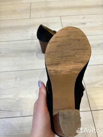 Туфли женские 37 размер натуральная замша