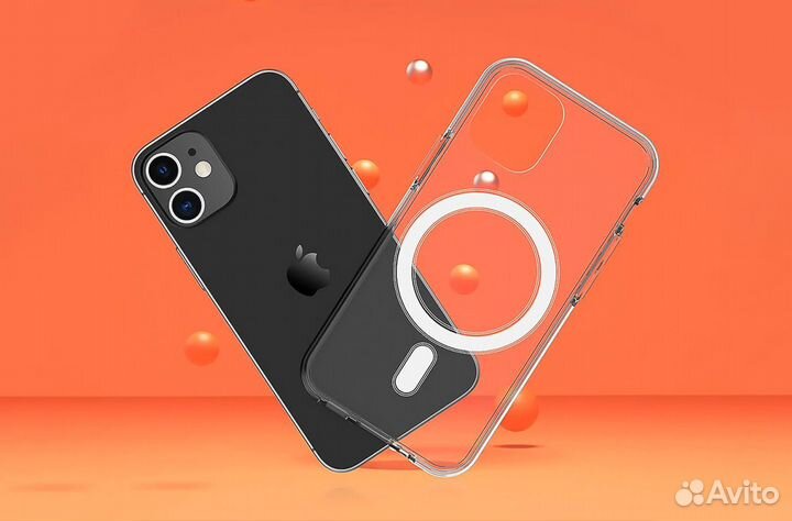 Чехол MagSafe Clear Case iPhone 12 mini