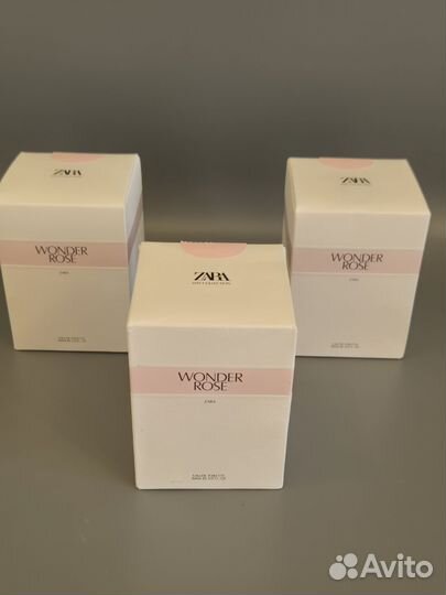 Самый известный аромат духов Zara wonder rose