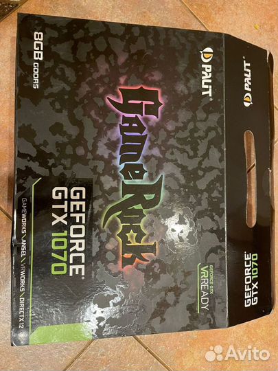 Palit Game Rock Geforce GTX 1070 Premium Edition