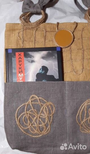 Сумка из льна