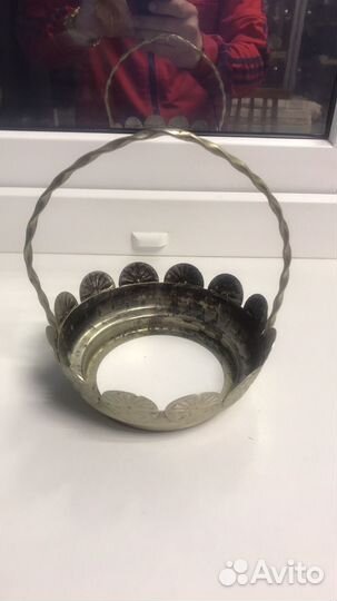 Ожурное обрамление мельхиор