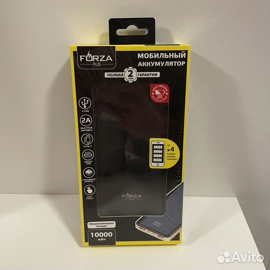 Новый мобильный аккумулятор Power Bank Forza