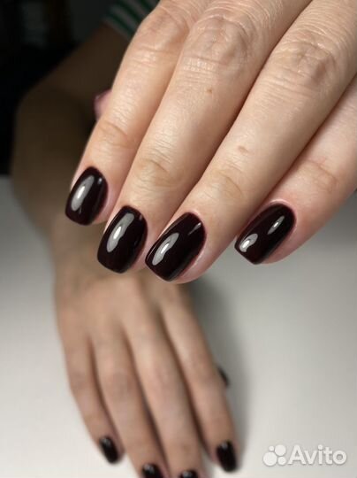 Маникюр гель лак