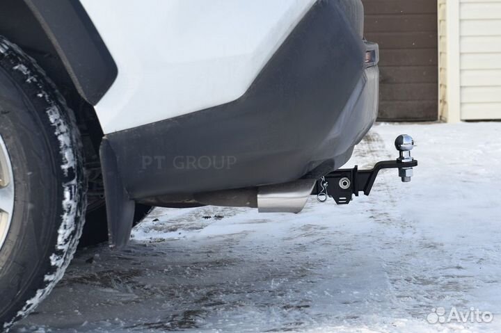 Фаркоп Toyota RAV4 с 2019 - съемный квадрат