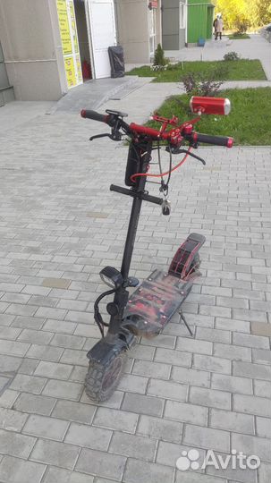 Мощный электросамокат kugoo g-booster