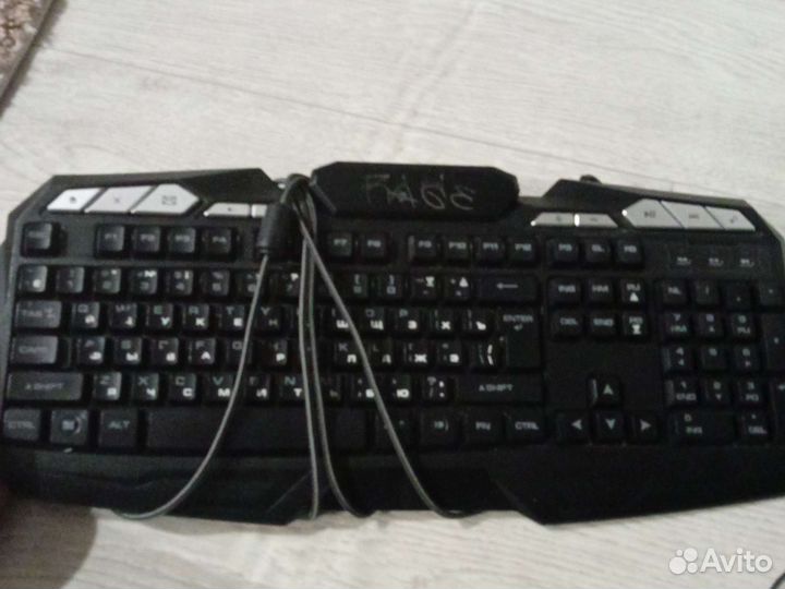 Игровой набор клавиатура+мышь+коврик