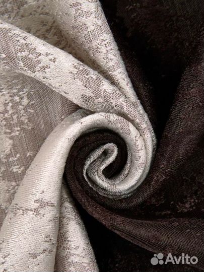 Шторы Комбинированные на шторной ленте