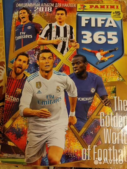 Журнал для наклеек FIFA 2018,2019