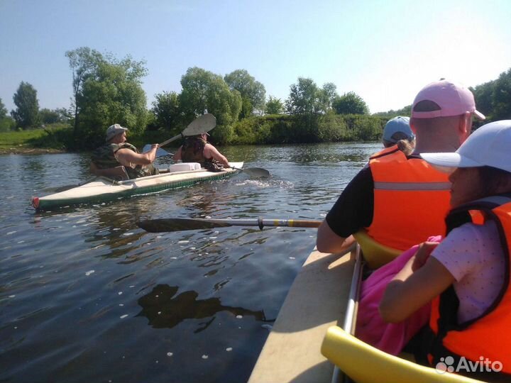 Водная прогулка на байдарке