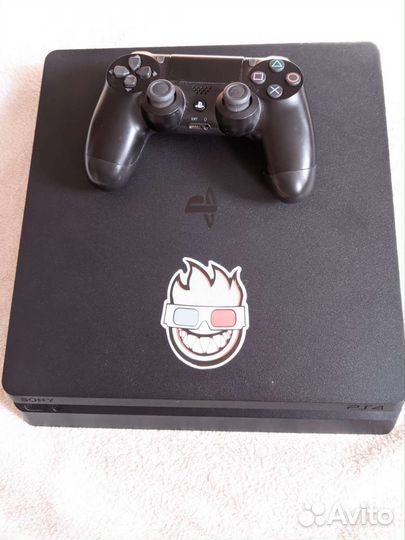 Sony playstation 4 slim 1tb, куча игр