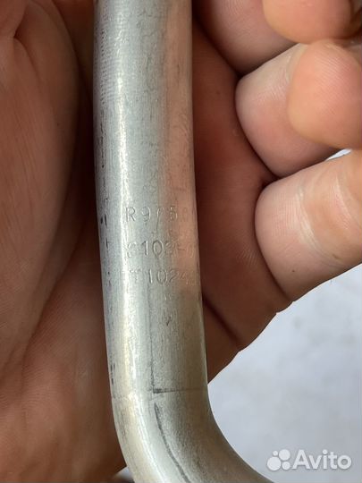 Трубки испарителя радиатора печки mercedes w213