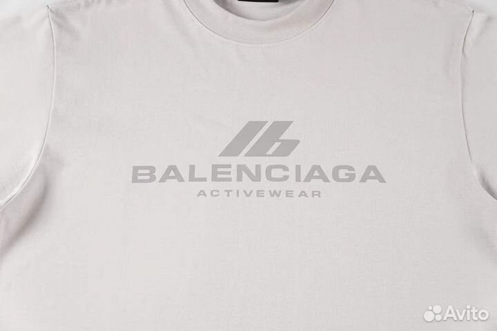 Balenciaga футболка оверсайз (топ 2024)