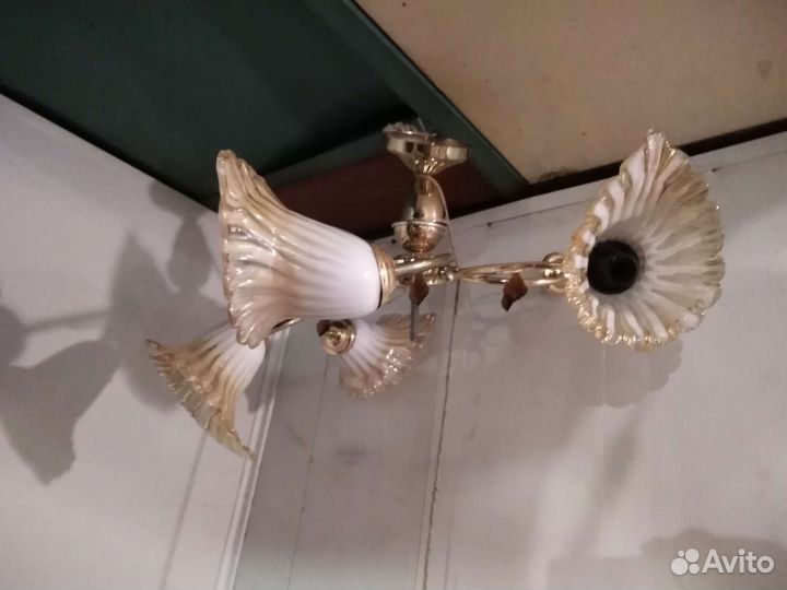 Люстра потолочная бу