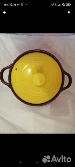 Кастрюля керамика 3.5 литра