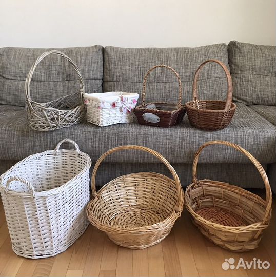 Корзина плетеная